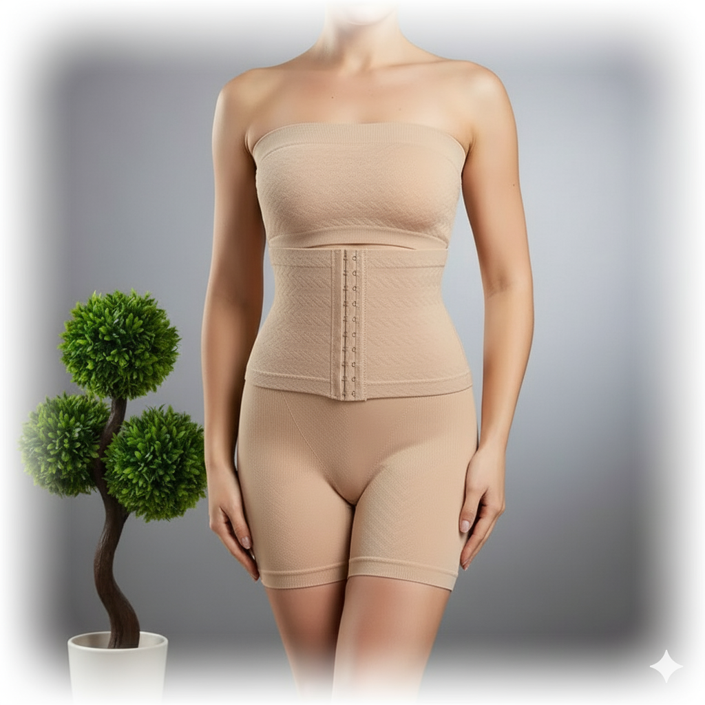 High-Waisted Seamless Shaping Shorts – Tummy Control & Butt Lift