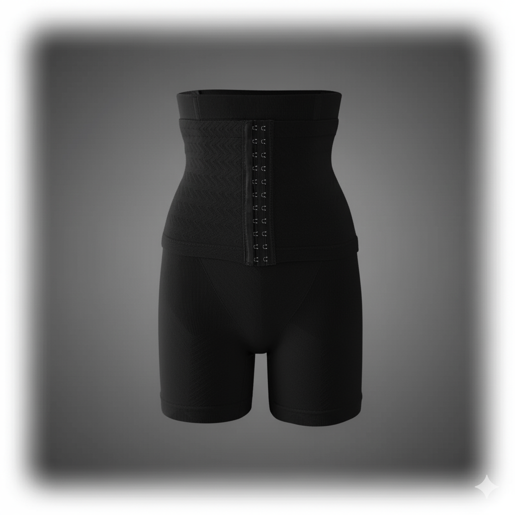 High-Waisted Seamless Shaping Shorts – Tummy Control & Butt Lift